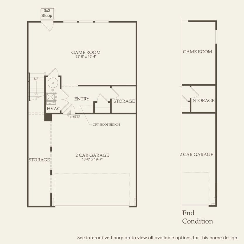 First Floor 3 br / 2.5 ba