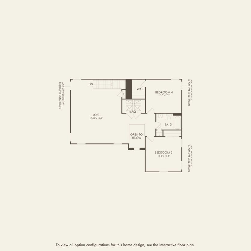 Second Floor 4 br / 3 ba