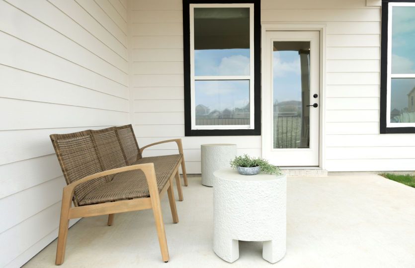 Covered Back Patio