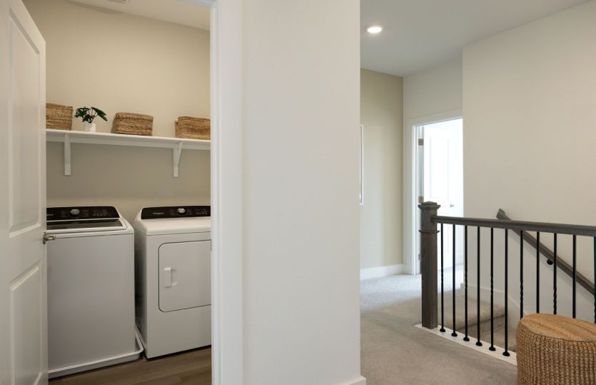 Upstairs Laundry Room