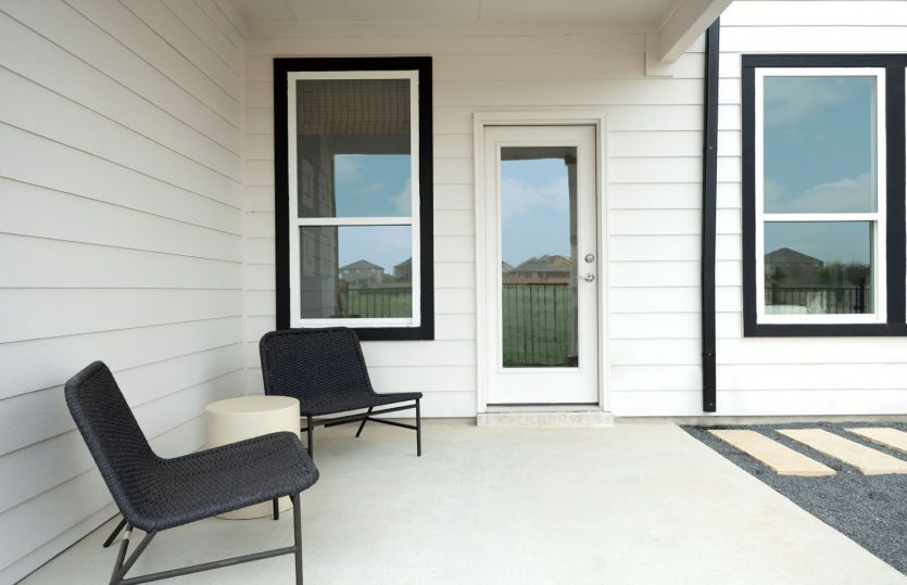 Covered Back Patio