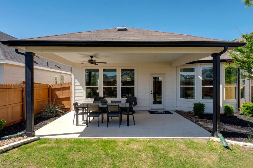 Covered Back Patio