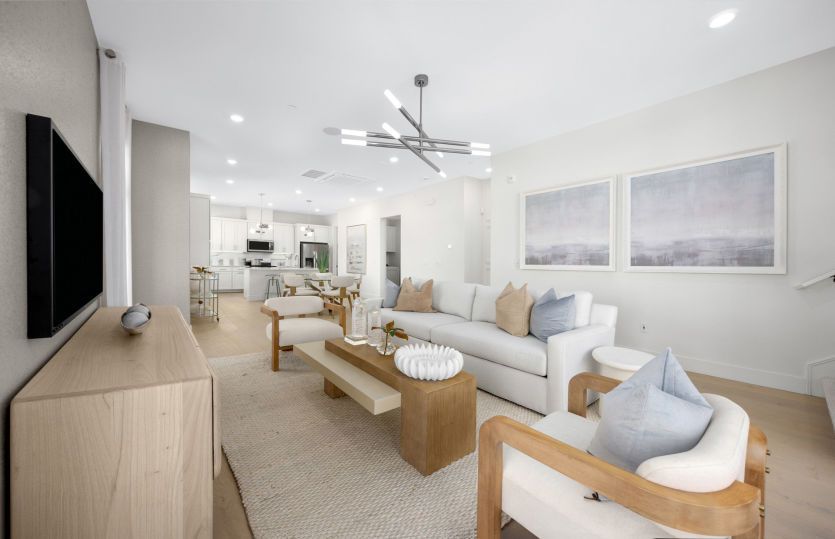 Spacious gathering room