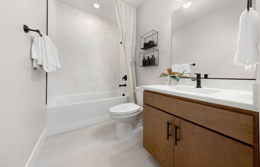 Secondary bathroom