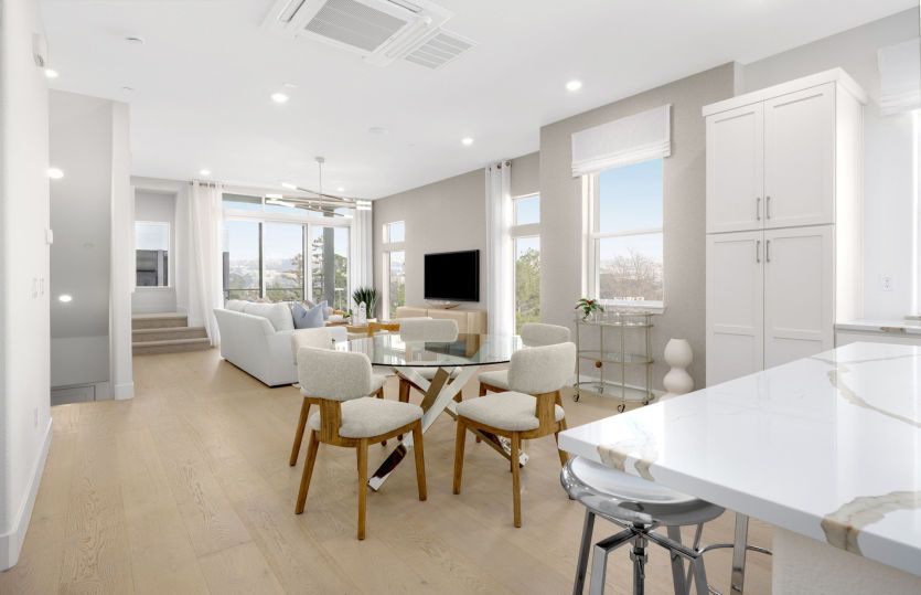 Light filled main living area
