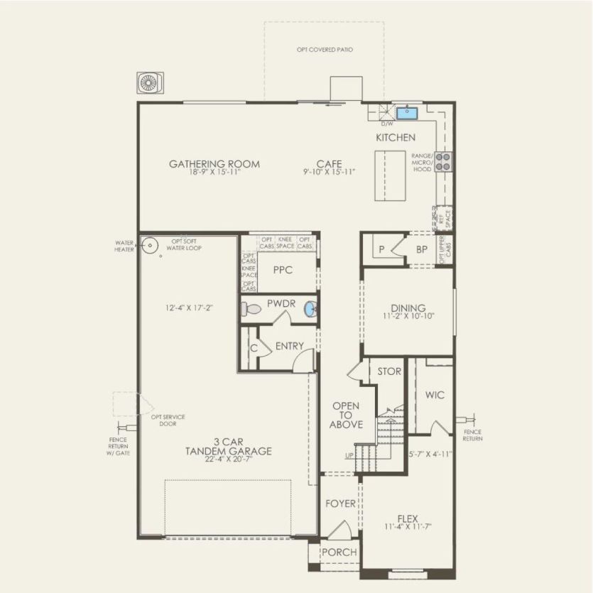 First Floor 4 br / 2.5 ba