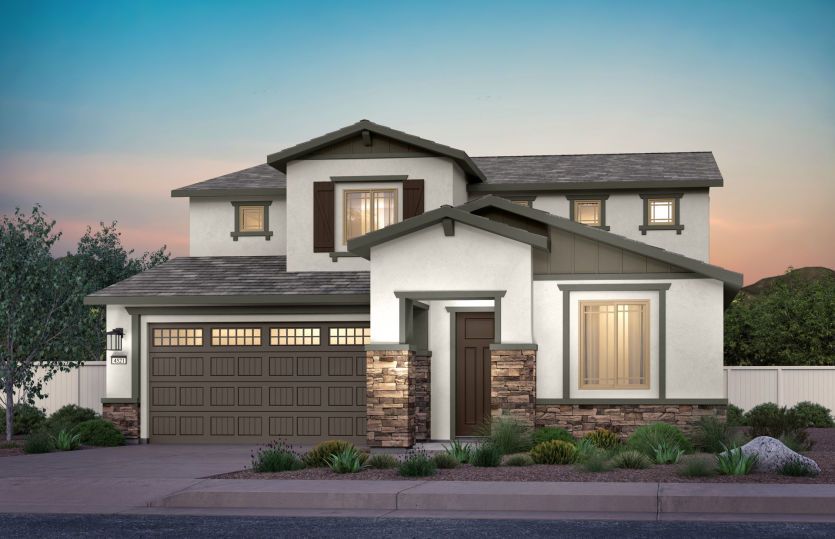 Ferndale Craftsman Elevation (C)