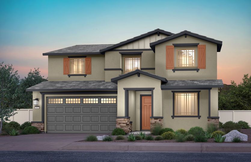 Visionary Craftsman Elevation (C)
