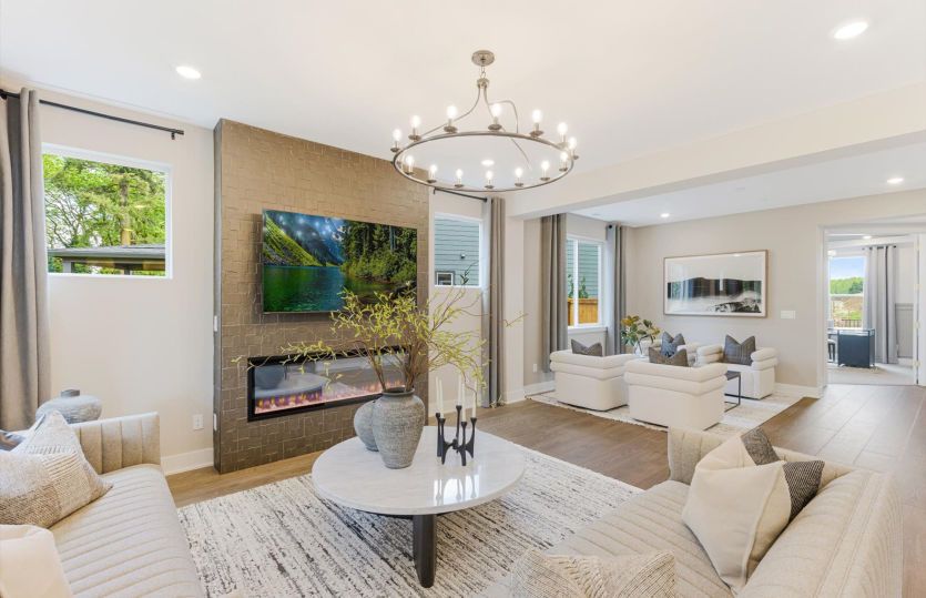 Fireplace in Living Room
