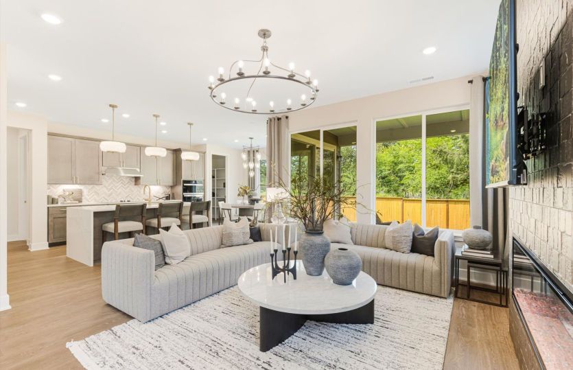 Open Concept with Backyard Views