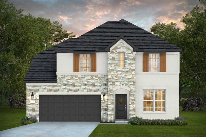 Home Exterior D Painted Brick