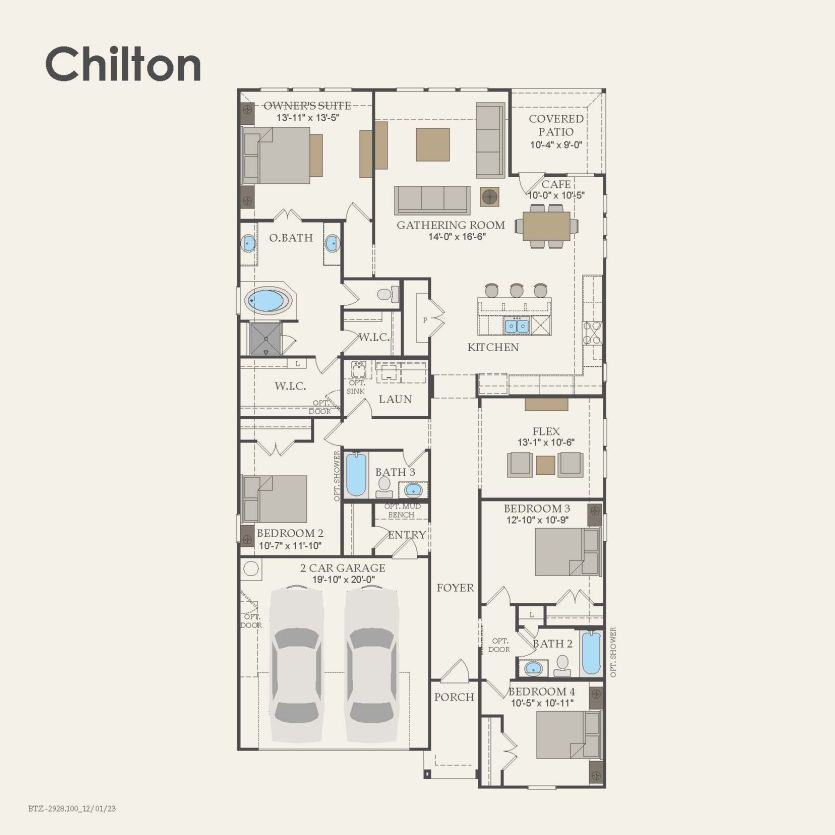 First Floor 4 br / 3 ba