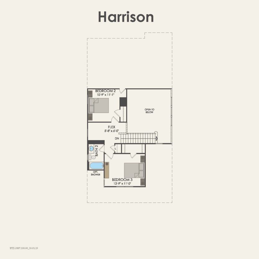 Second Floor 3 br / 2.5 ba