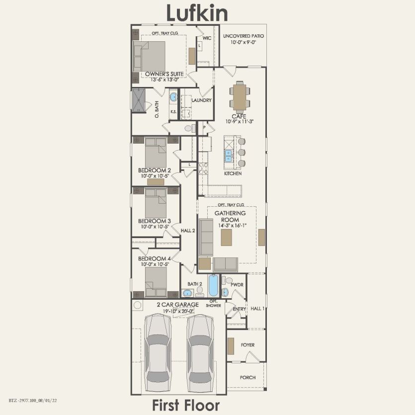 First Floor 4 br / 2.5 ba