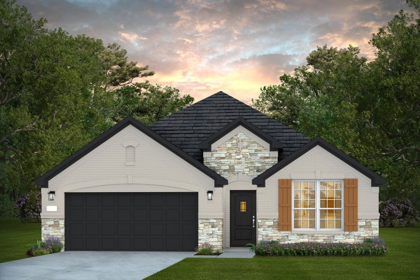 Home Exterior C Painted Brick