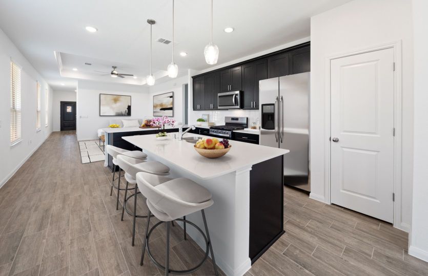Virtually Staged Kitchen