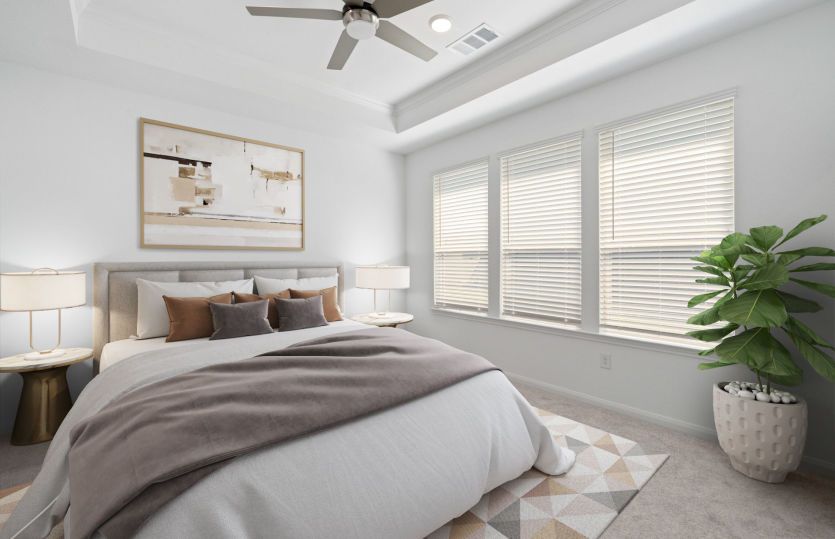 Virtually Staged Owner's Suite
