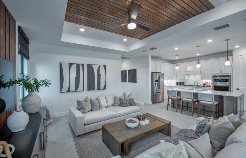 Spacious living room, perfect for entertaining