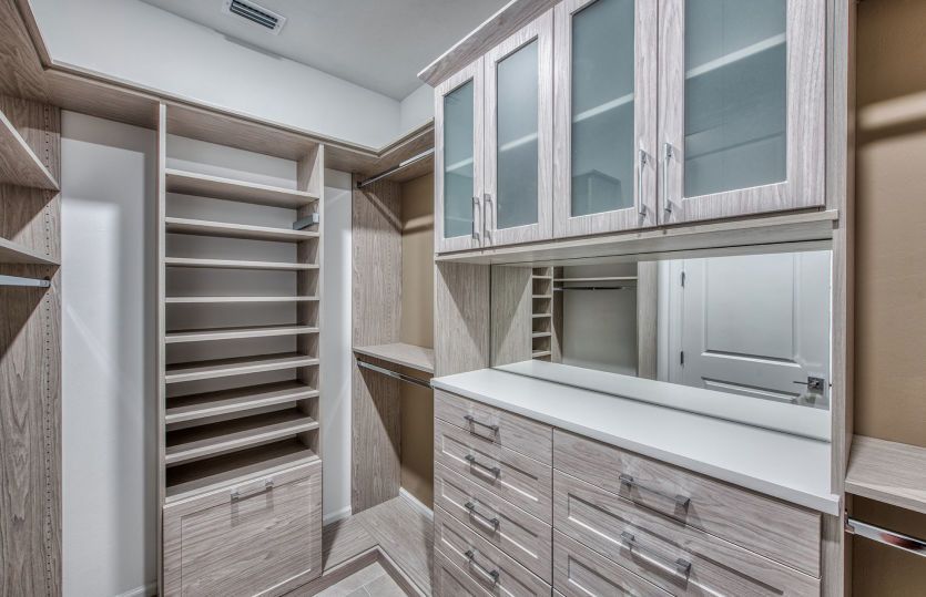 Owner's suite walk-in closet
