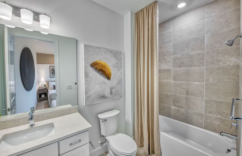 Secondary bathroom