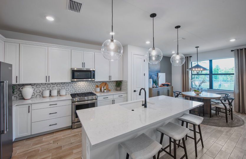 Innovative Kitchen with Large Center Island