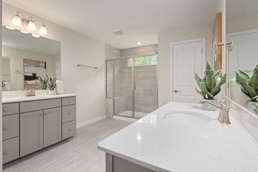 Owners Bath to Start & End Each Day in Luxury - Model Representation