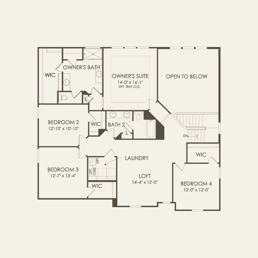 Second Floor 4 br / 2.5 ba