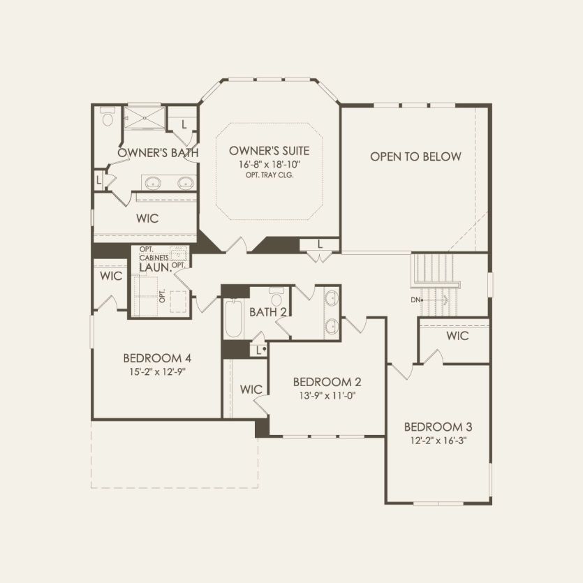 Second Floor 4 br / 2.5 ba