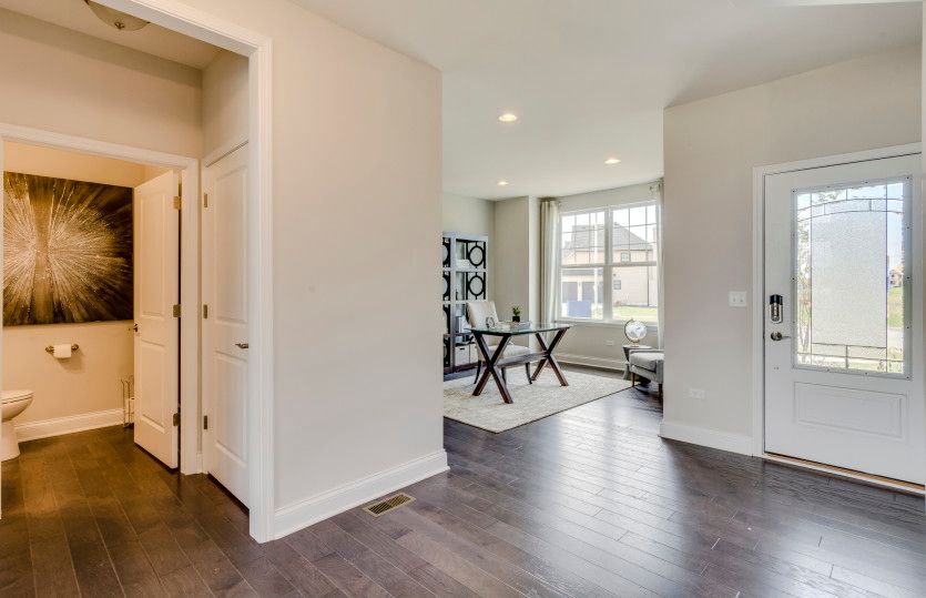 View of Foyer and Flex Room