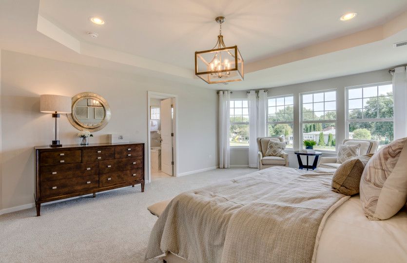 Owner's Suite with Optional Tray Ceiling for Added Detail