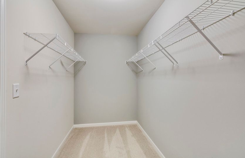 Large Walk-in Closet in Owner's Suite