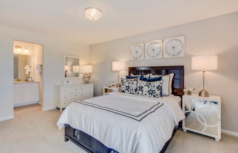 Secondary Bedroom Showcased as a Guest Bedroom