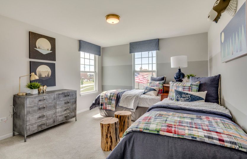 Secondary Bedroom Showcased as a Children's Bedroom