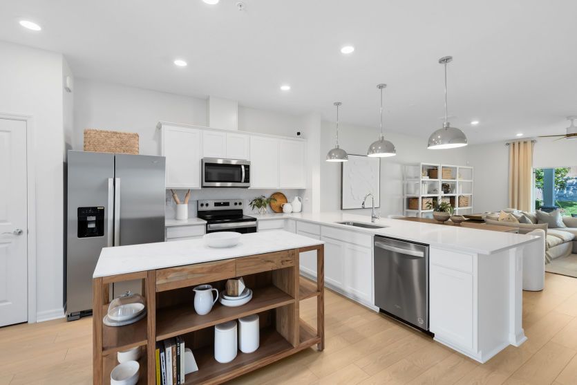 Open Concept Kitchen