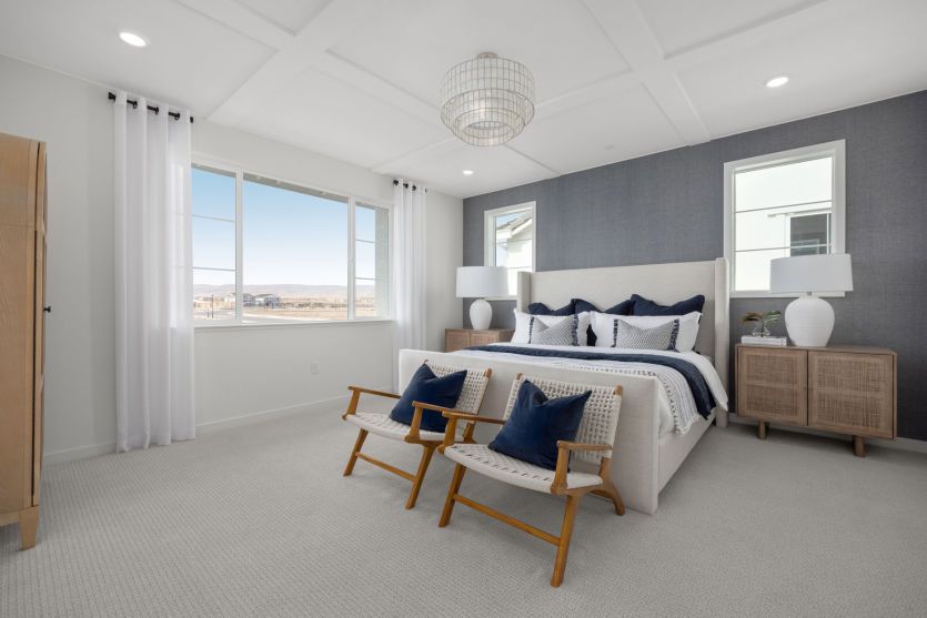 Large owner's suite with plenty of sunlight