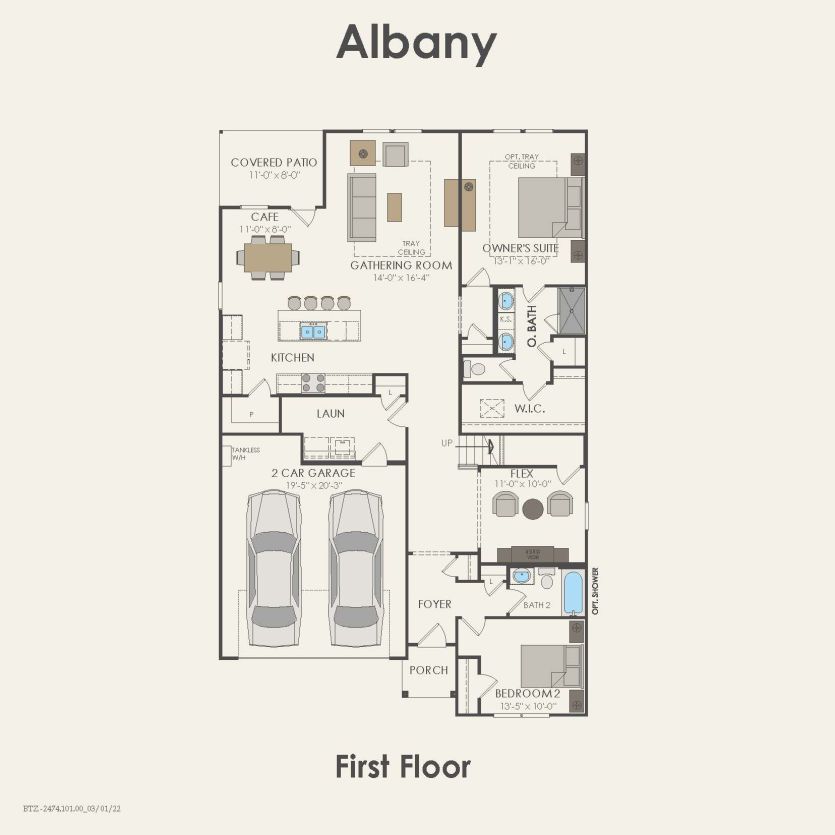 First Floor 5 br / 3 ba