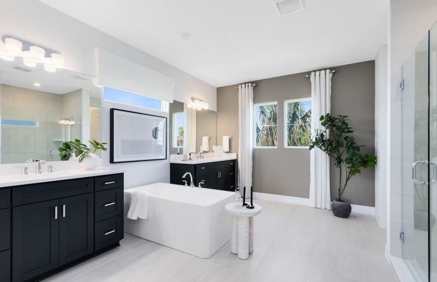 Spa-Inspired Owner's Bath Retreat