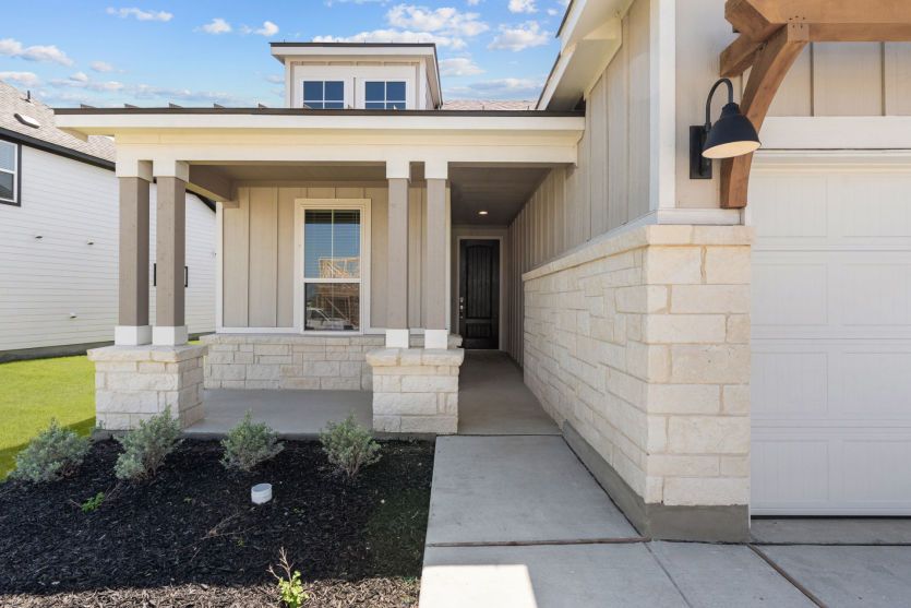 Front Porch Area, Per Plan