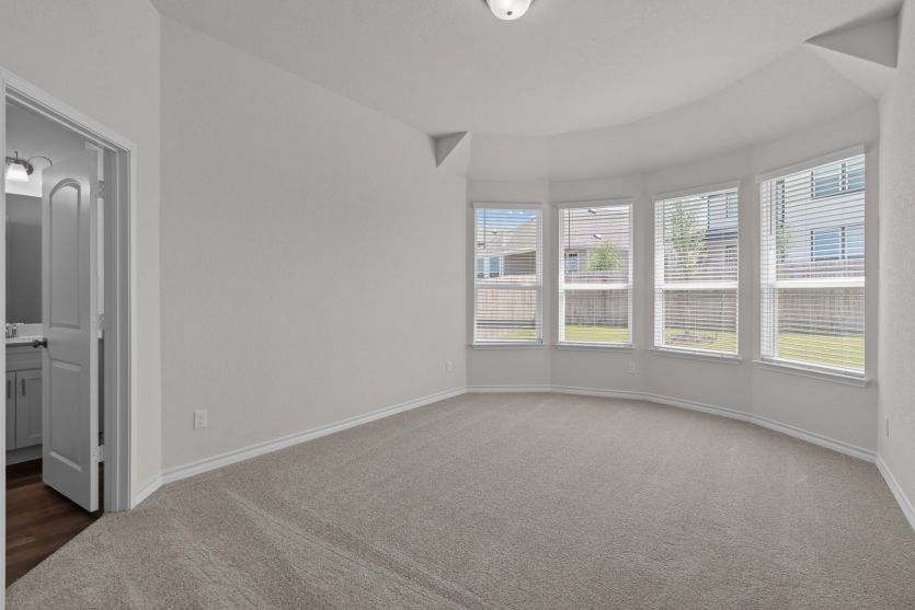 Bay Window in Owner's Suite