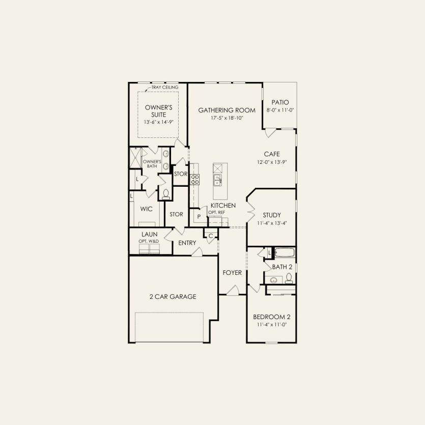 First Floor 2 br / 2 ba