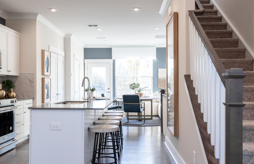 Open Kitchen with an island
