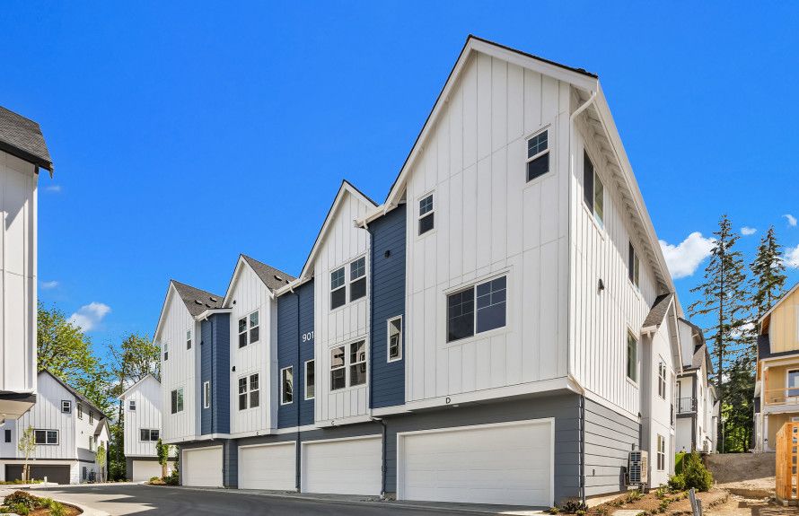 Private Garages For Each Home