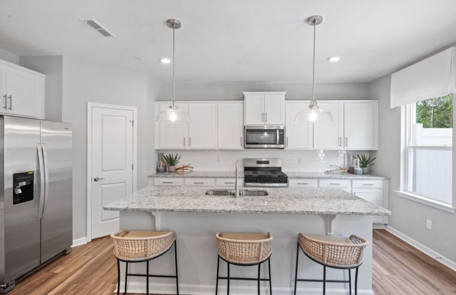 Kitchen with Large Islands