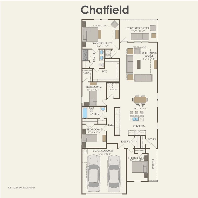 Chatfield floor plan