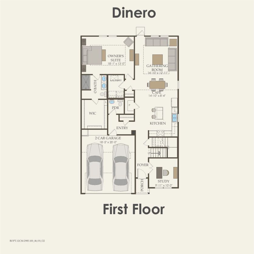 First Floor 4 br / 2.5 ba