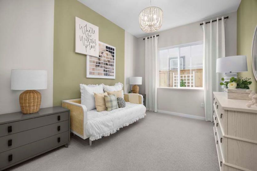 Spacious secondary bedroom