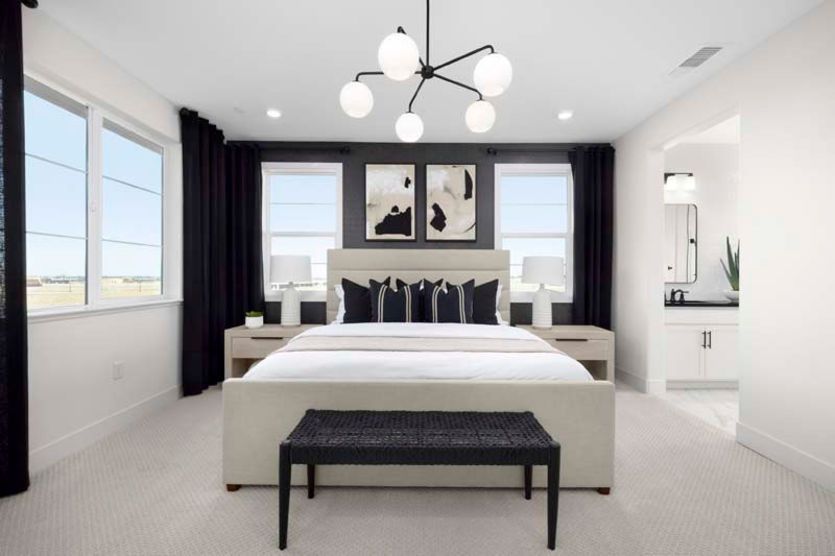 Owner's suite with plenty of sunlight