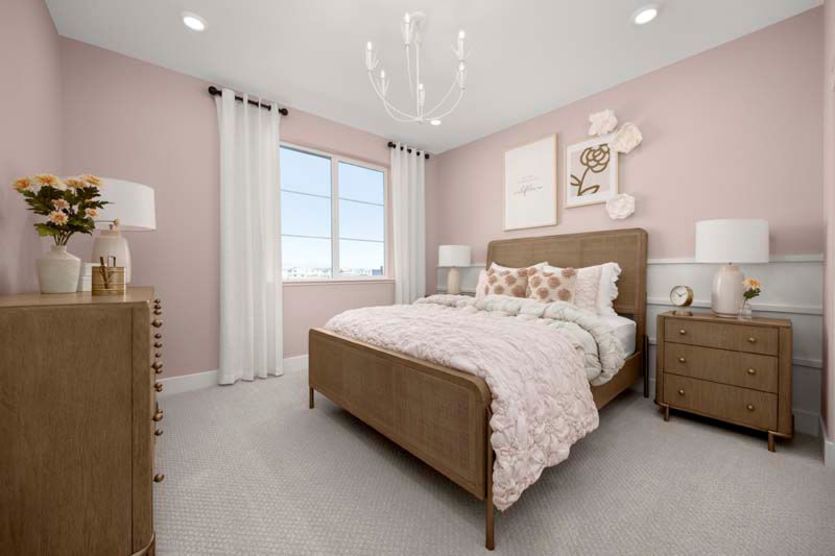 Spacious secondary bedroom