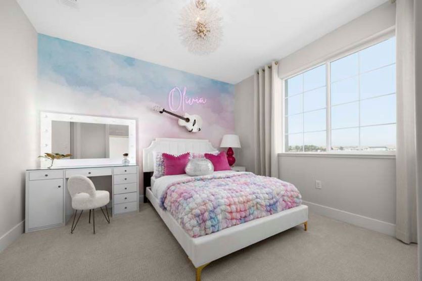 Spacious secondary bedroom