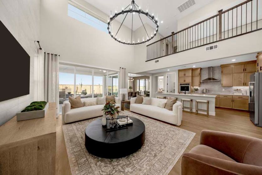 Modern open floor plan